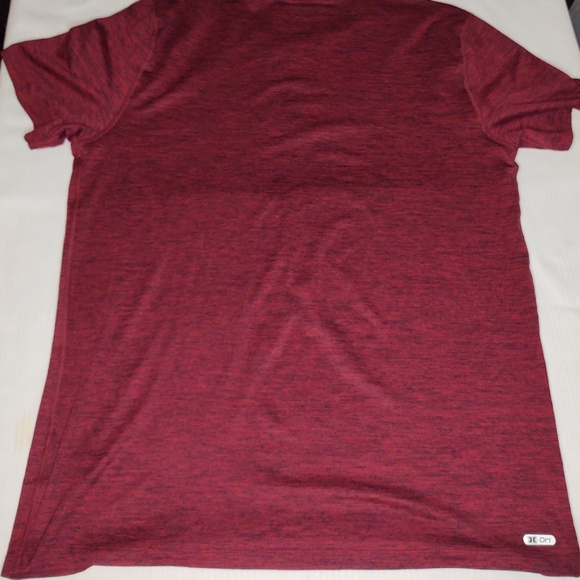 NWT RBX Red Short Sleeve Crew Neck Design Jersey Fabric T Shirt Size Large - Picture 3 of 4